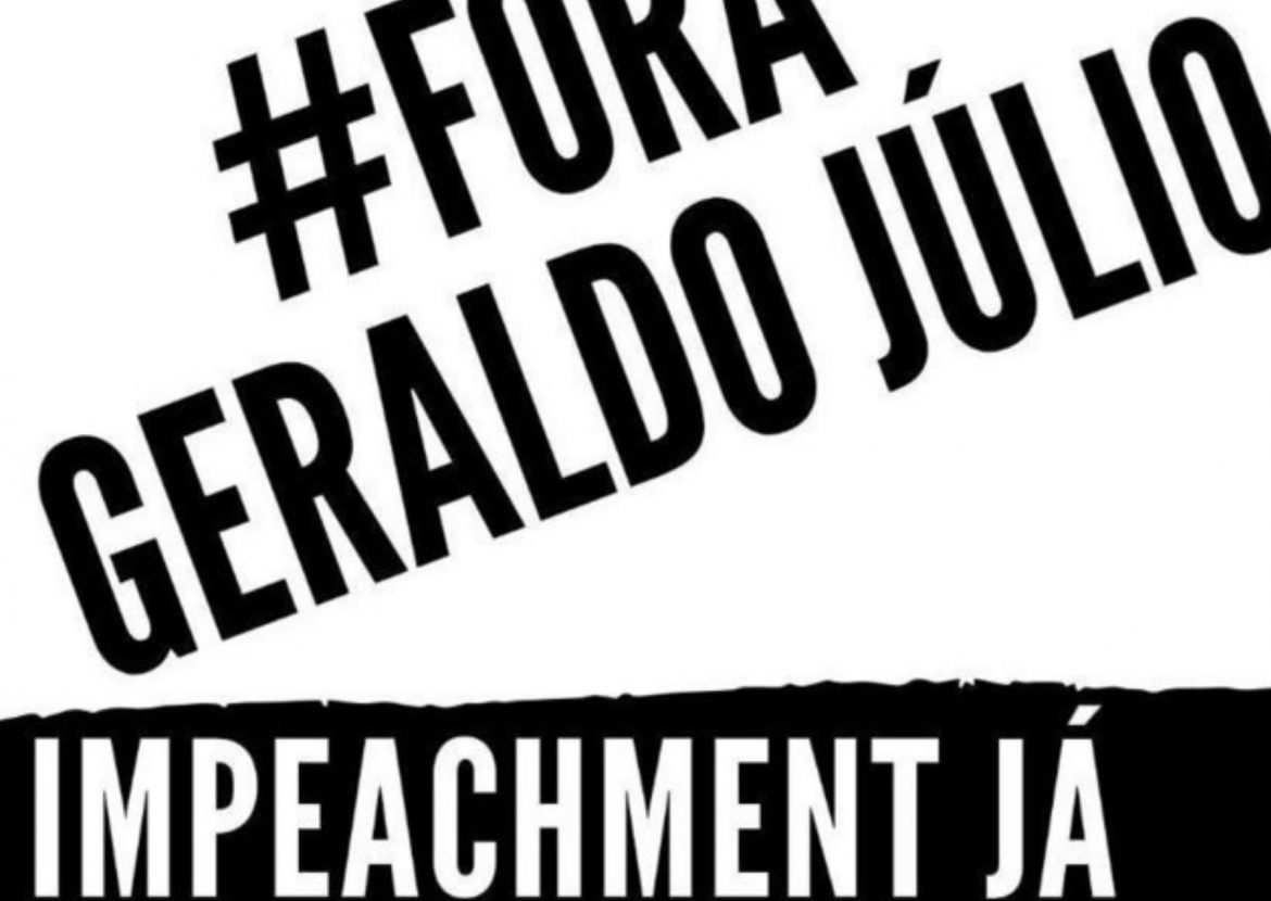 Movimentos coletam assinaturas pelo impeachment de Geraldo Julio