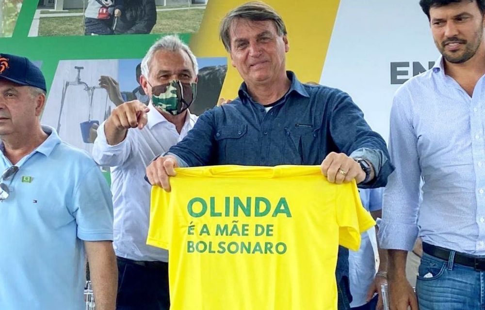 Olindenses fazem homenagem a Dona Olinda, mãe de Bolsonaro, no Rio Grande do Norte