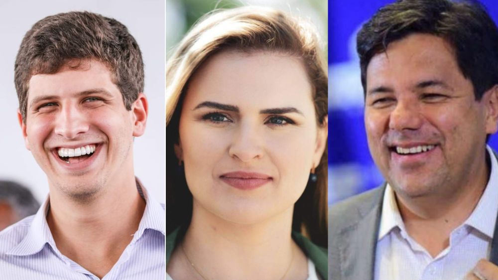 Campanha começa com João, Marília e Mendonça liderando no Recife, diz pesquisa do Instituto Conectar