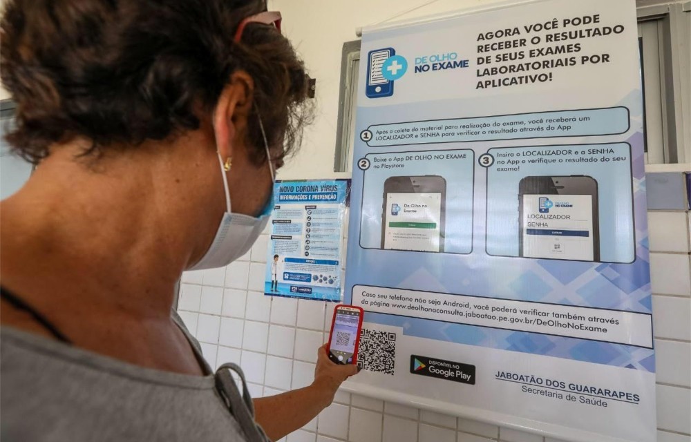 Jaboatão lança aplicativo pioneiro com resultados de exames para usuários do SUS