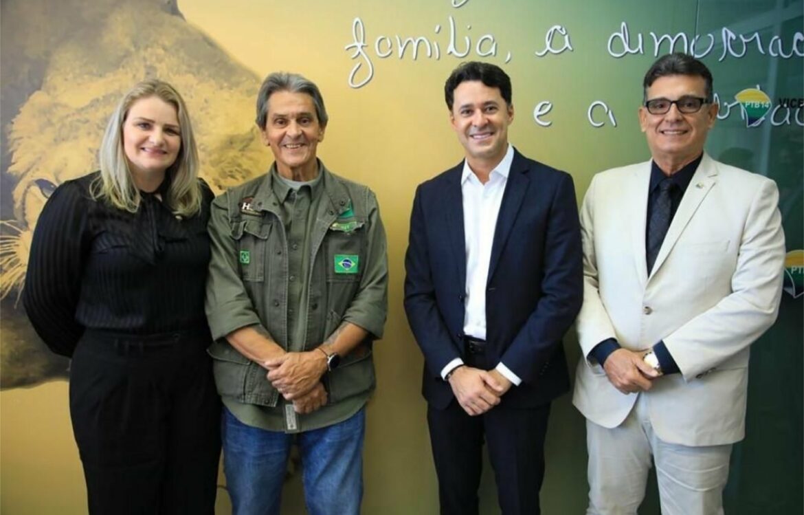 Coronel Meira, Anderson Ferreira e Roberto Jefferson se reúnem em Brasília