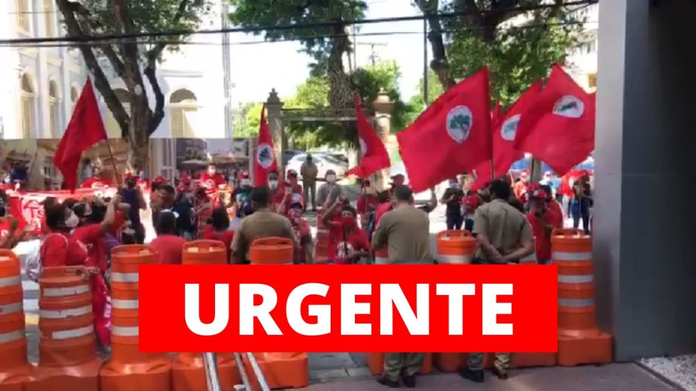 Vídeo: MST ameaça invadir a casa do deputado Coronel Feitosa