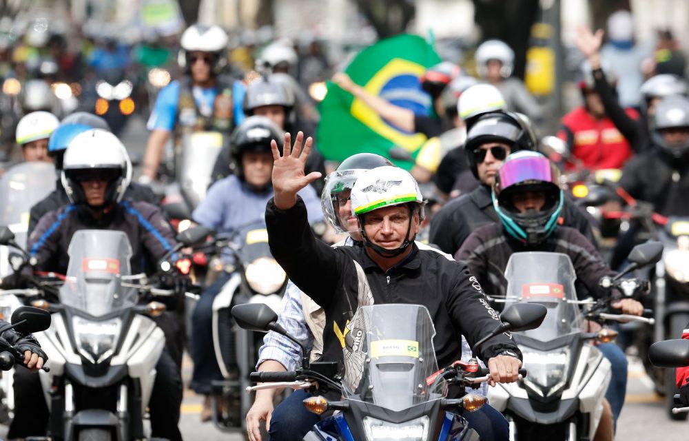 Movimento convoca motociata em apoio a Bolsonaro no Recife