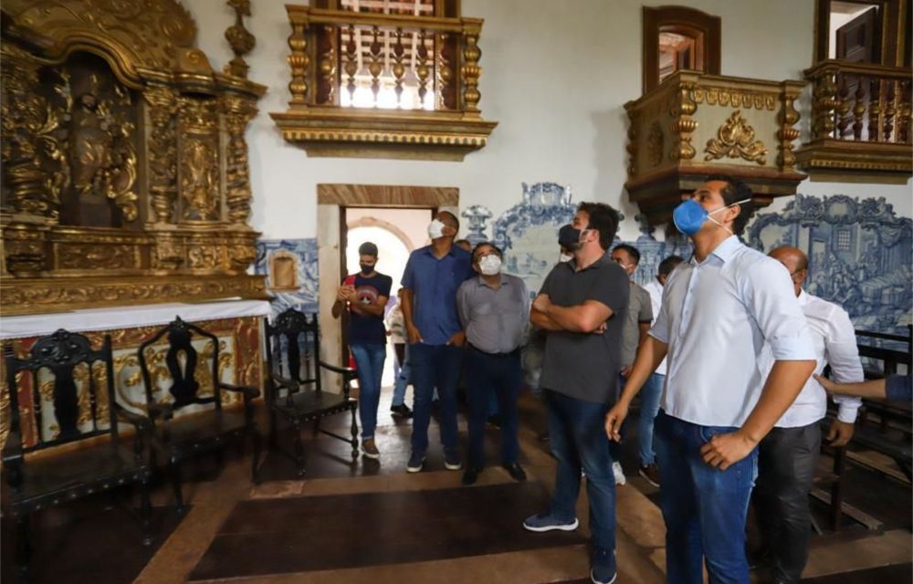 Fernando Filho visita Igarassu e se reúne com lideranças políticas do Agreste e Sertão