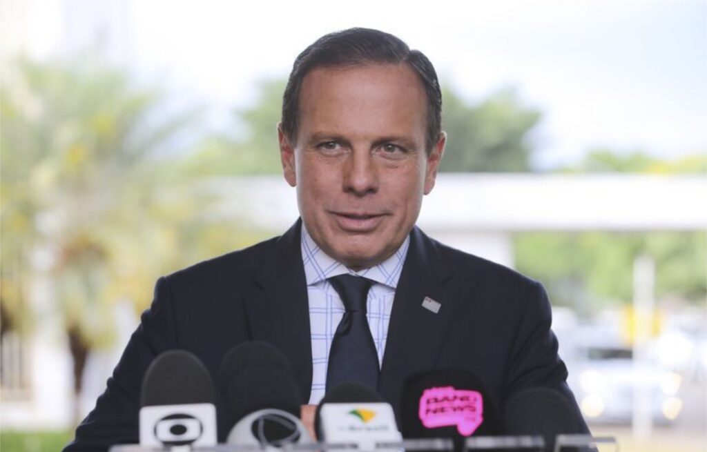 João Doria é diagnosticado com covid-19 pela segunda vez