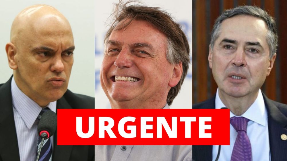 Bolsonaro pedirá impeachment de Barroso e Alexandre de Moraes no Senado