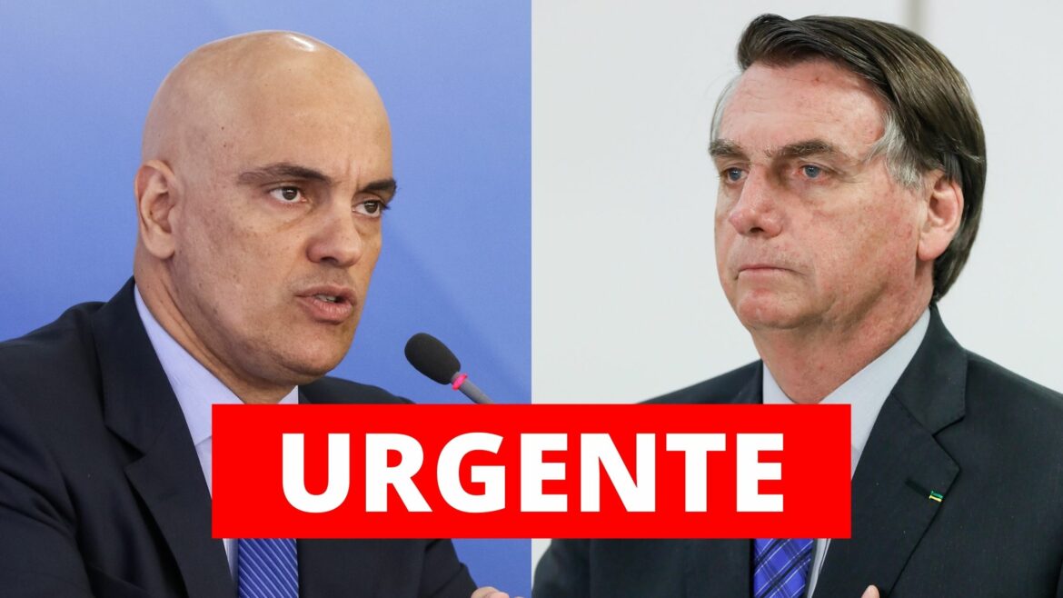 Bolsonaro protocola pedido de impeachment de Alexandre de Moraes no Senado