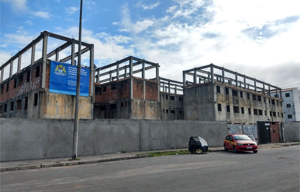 Construção de Habitacional da Prefeitura do Recife se arrasta há 13 anos