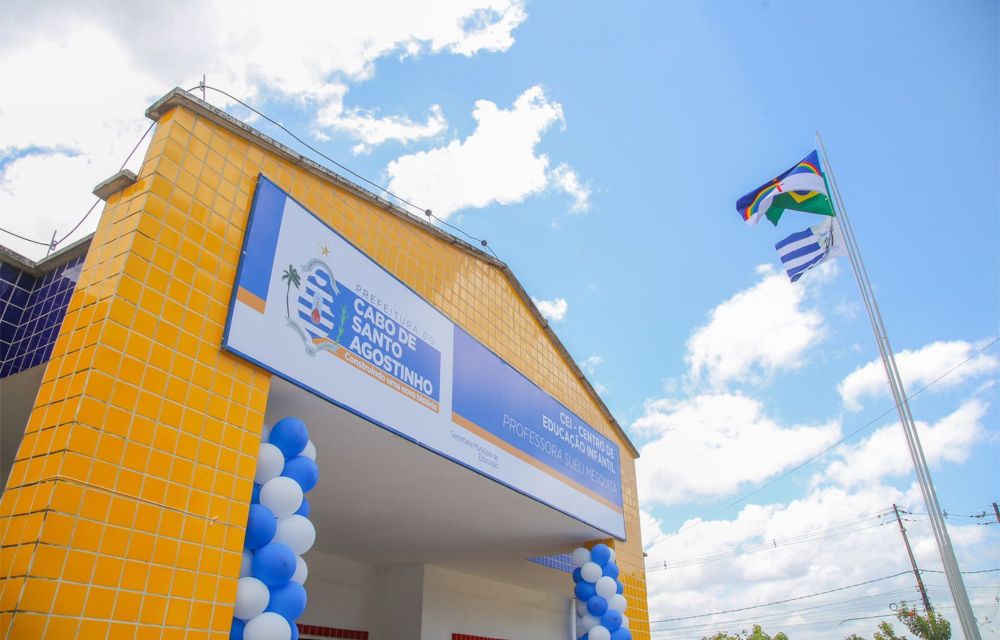 Cabo Inaugura Centro de Educação Infantil que atenderá 250 crianças