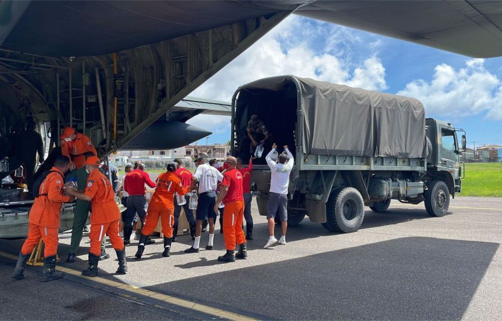 Governo Federal transportou 200 toneladas de insumos para cidades da Bahia atingidas pelas chuvas