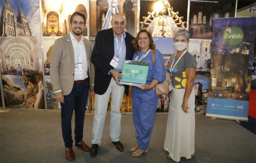 Prefeita do Ipojuca, Célia Sales, articula parcerias na Feira Internacional de Turismo de Buenos Aires
