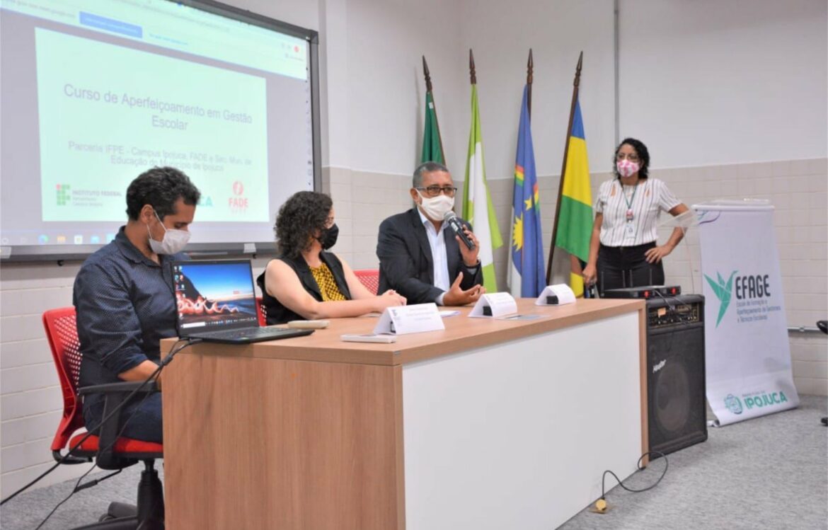 Prefeitura do Ipojuca e IFPE lançam escola de gestores para qualificação profissional