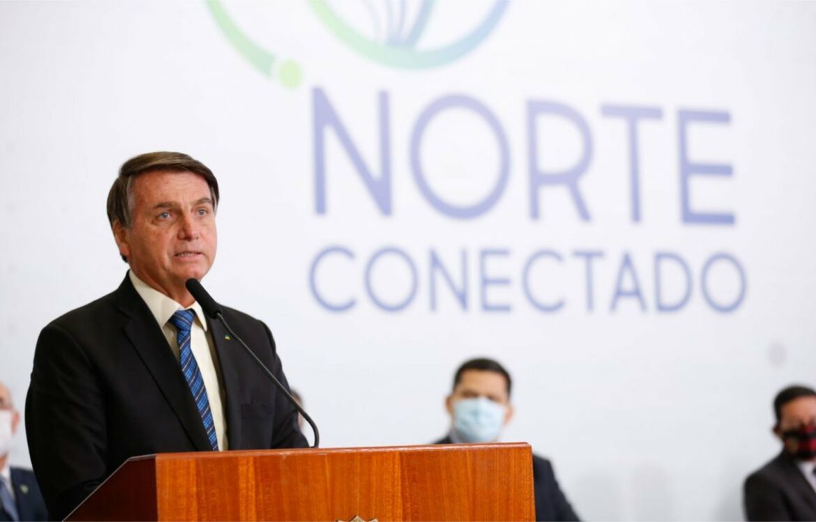 Bolsonaro inaugura programa Norte Conectado, que leva internet de alta velocidade para o Norte do Brasil