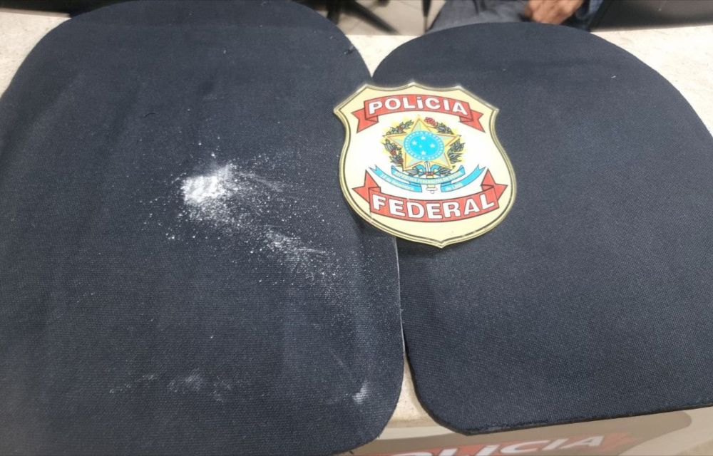 PF apreende 1kg de cocaína no Aeroporto dos Guararapes e prende um colombiano