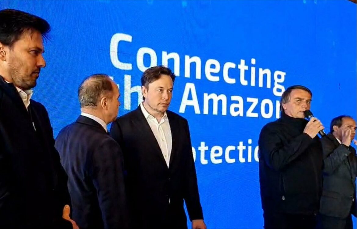 Presidente Bolsonaro se encontra com Elon Musk em São Paulo