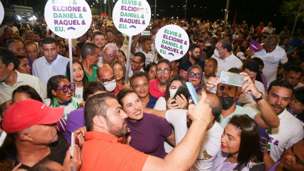 Em grande ato político, Raquel reúne multidão em Igarassu e mostra força na Região Metropolitana