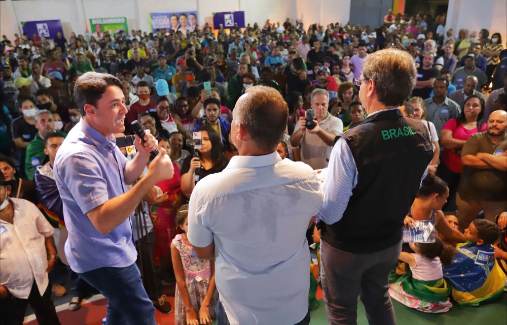 Anderson e Gilson reúnem multidão em evento do Simbora Mudar Pernambuco em Moreno