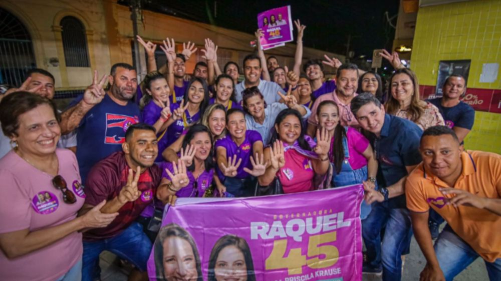 Pesqueira recebe Raquel Lyra em ato de campanha para o Governo de Pernambuco