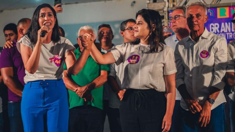 Prefeito de Vitória de Santo Antão e deputada Iza Arruda manifestam apoio a Raquel Lyra