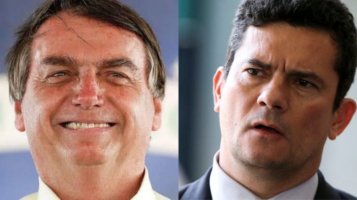 Sérgio Moro declara apoio a Bolsonaro contra Lula no segundo turno