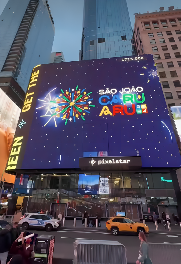 Comprovando que é o Maior e Melhor São João do Mundo, festa de Caruaru é destaque na Times Square, em Nova York