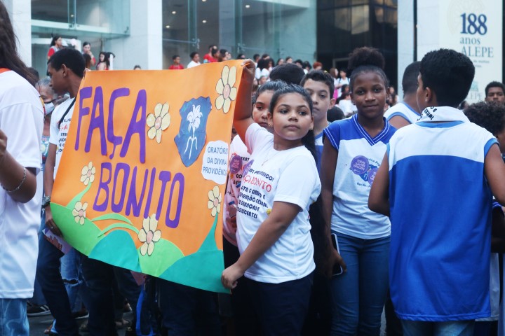 Caminhada em Recife fortalece a luta contra a violência sexual infantojuvenil