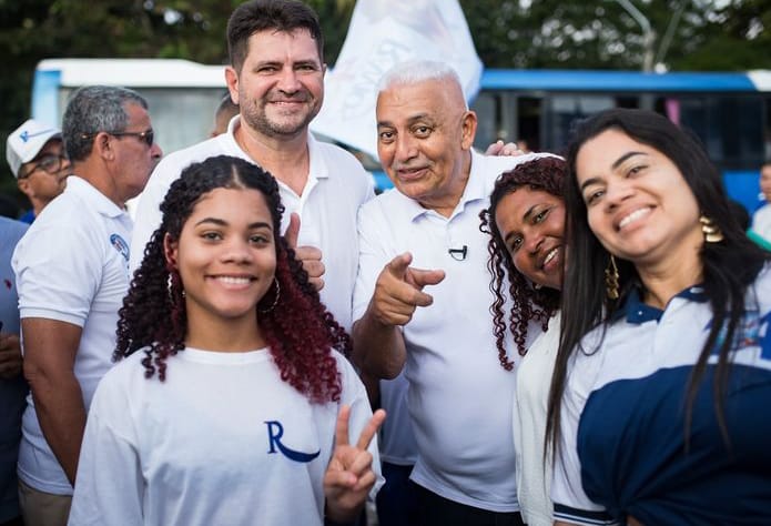 Ramos inicia campanha com grande caminhada no bairro de Jardim Paulista Baixo