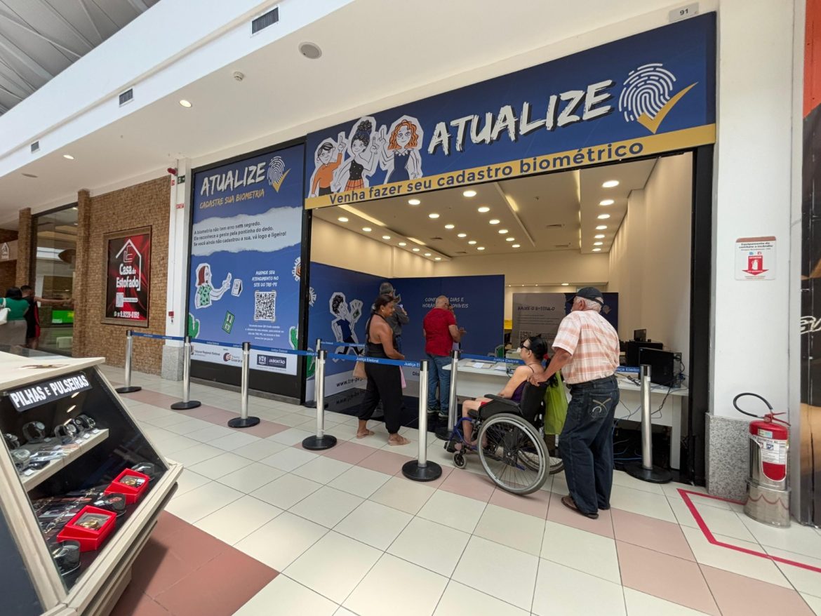 Posto do TRE-PE no Shopping Guararapes ultrapassa 10 mil atendimentos