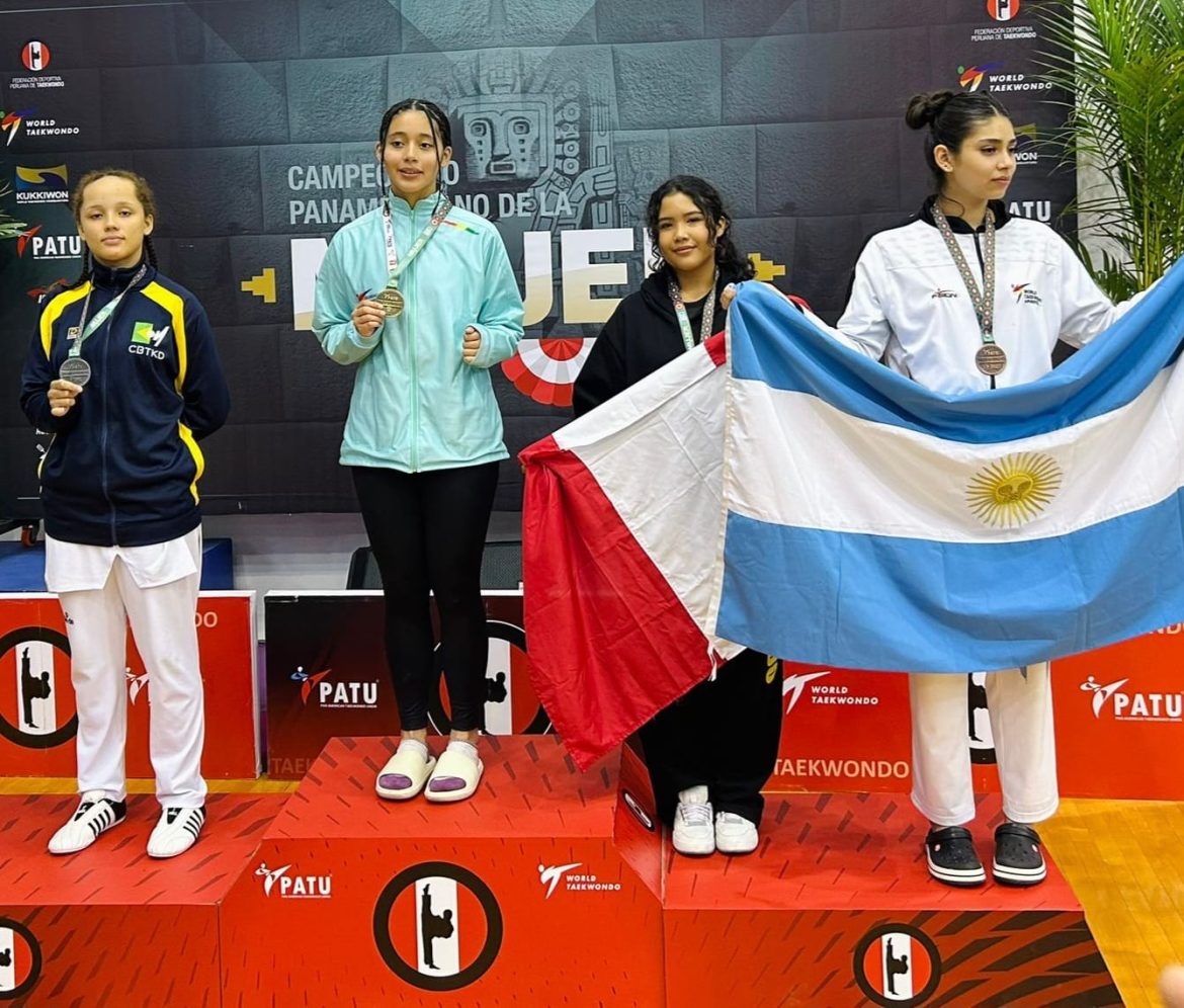Projeto Social: Alícia Assunção brilha em mais uma competição internacional de taekwondo