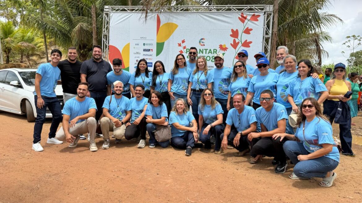 União de empresas marca ação da Rede ESG com plantio de mudas em Jaboatão dos Guararapes