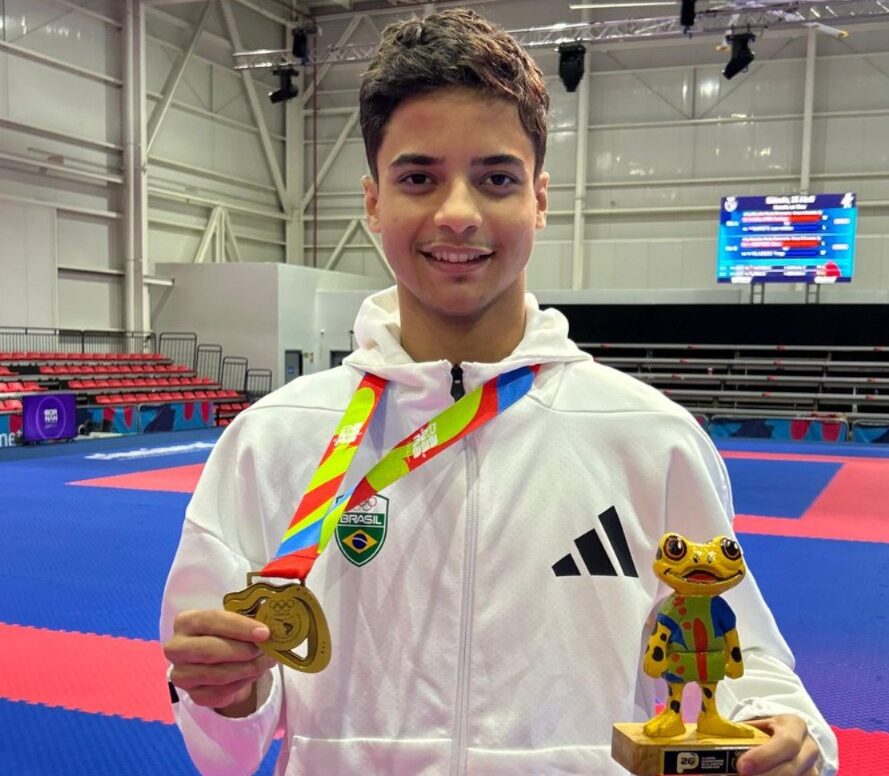 Da ABECC ao topo do pódio: Lucas Valério é ouro no Sul-Americano da Juventude