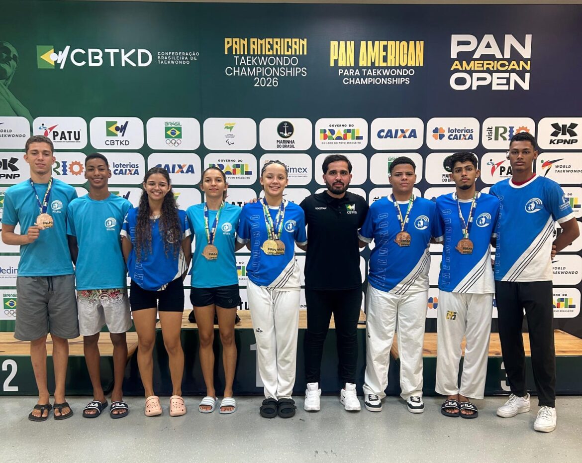 ABECC se destaca no Pan American Open de Taekwondo, no Rio de Janeiro