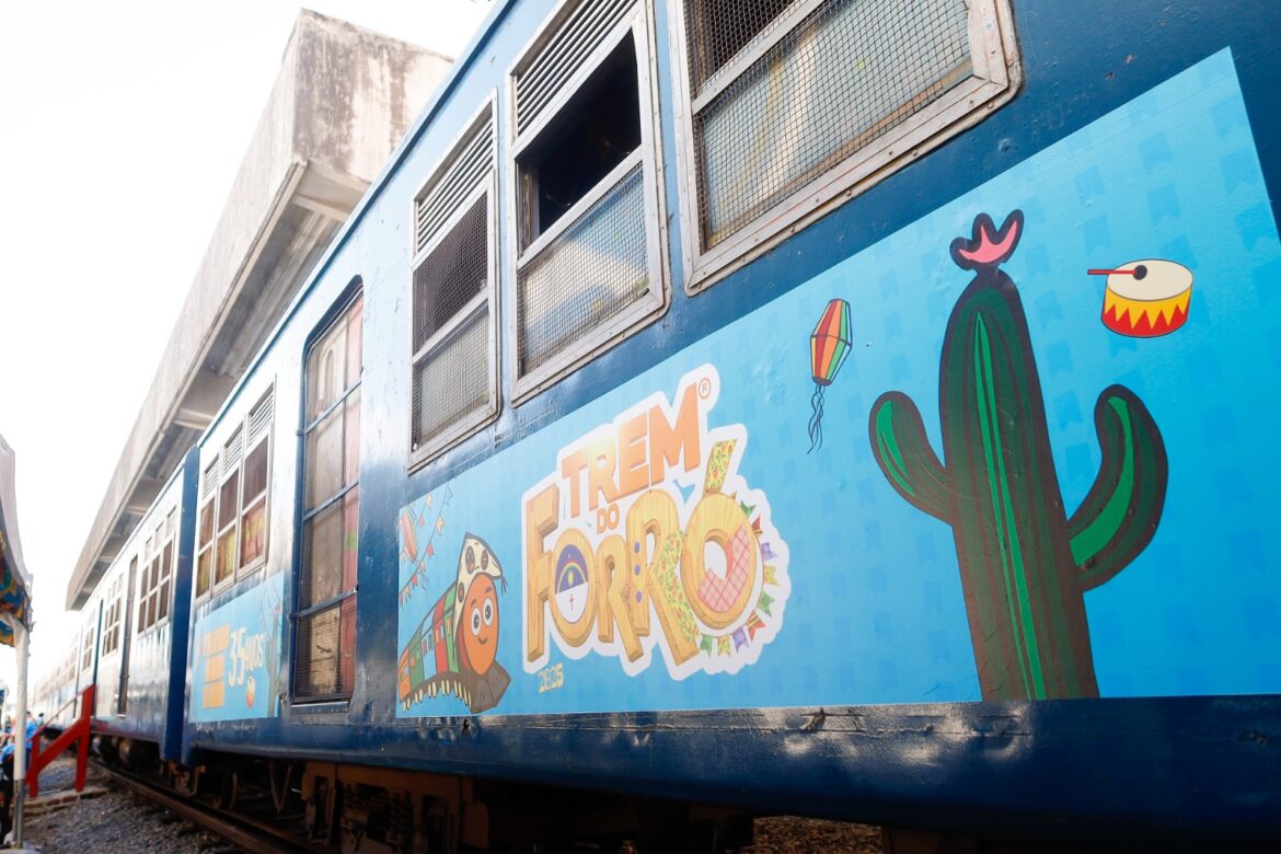 Trem do Forró entra no clima da “Copa do Mundo”, com viagem especial na estreia do Brasil na competição