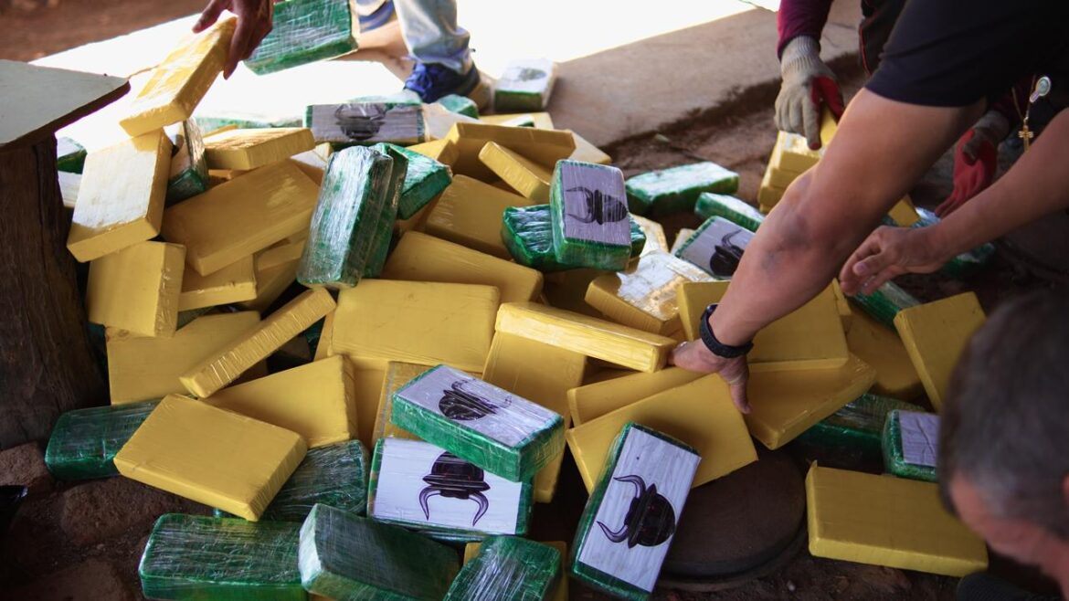 Polícia Federal realiza incineração de aproximadamente meia tonelada de cocaína em Salgueiro/PE