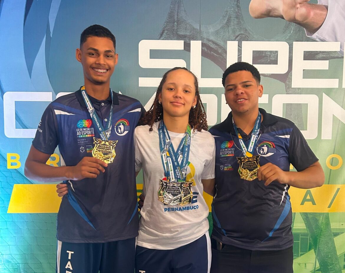 ABECC faz história no Brasileiro de Taekwondo com 12 medalhas e melhor campanha de Pernambuco