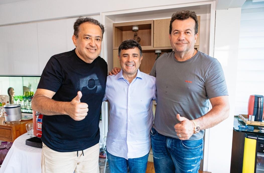 Sebastião e Waldemar Oliveira oficializam apoio a Eduardo da Fonte na disputa pelo Senado