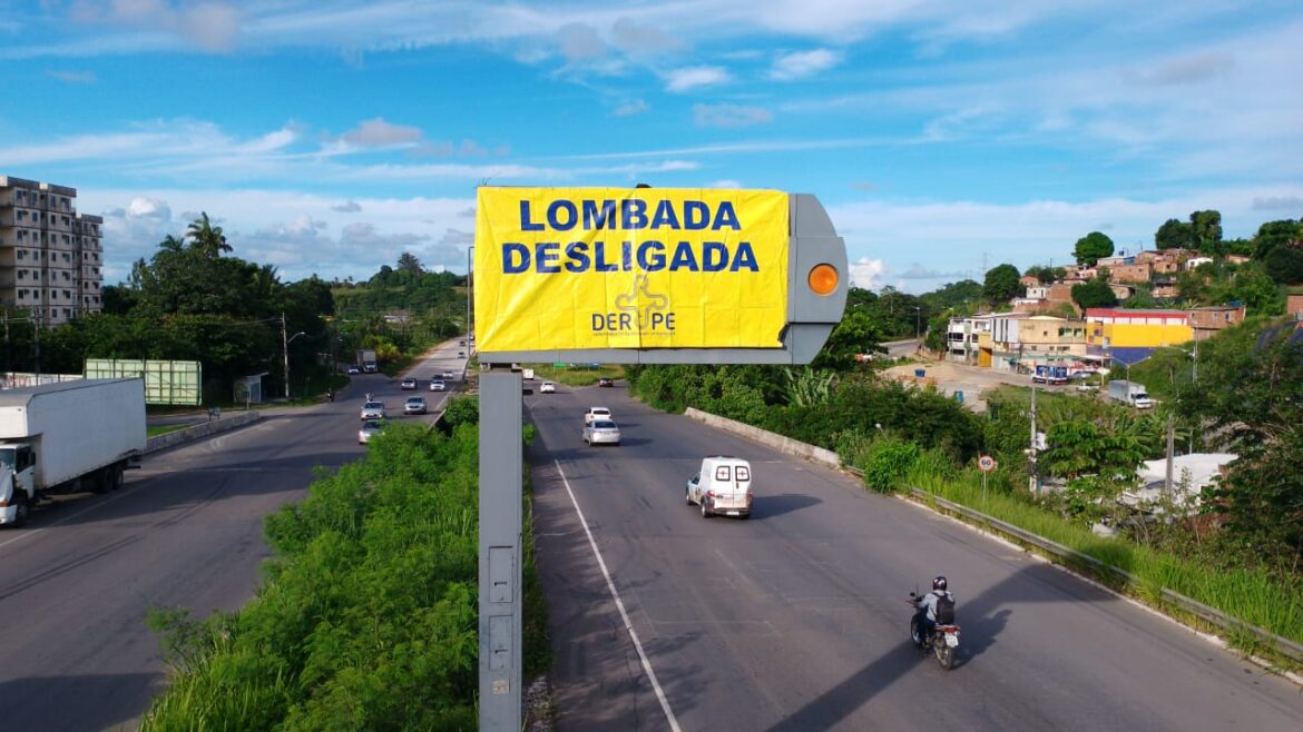 Lombadas eletrônicas da BR-232 serão desligadas durante o fim de semana das eleições
